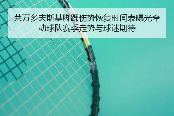 莱万多夫斯基脚踝伤势恢复时间表曝光牵动球队赛季走势与球迷期待